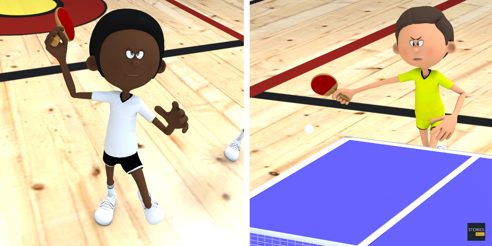 Table Tennis | Stories Preschool