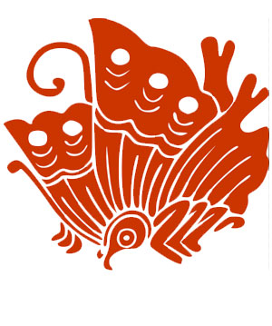 Mon of the Taira Clan is an Agehanochō (Swallowtail butterfly)