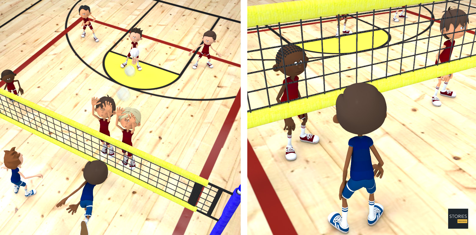 Volleyball | Stories Preschool