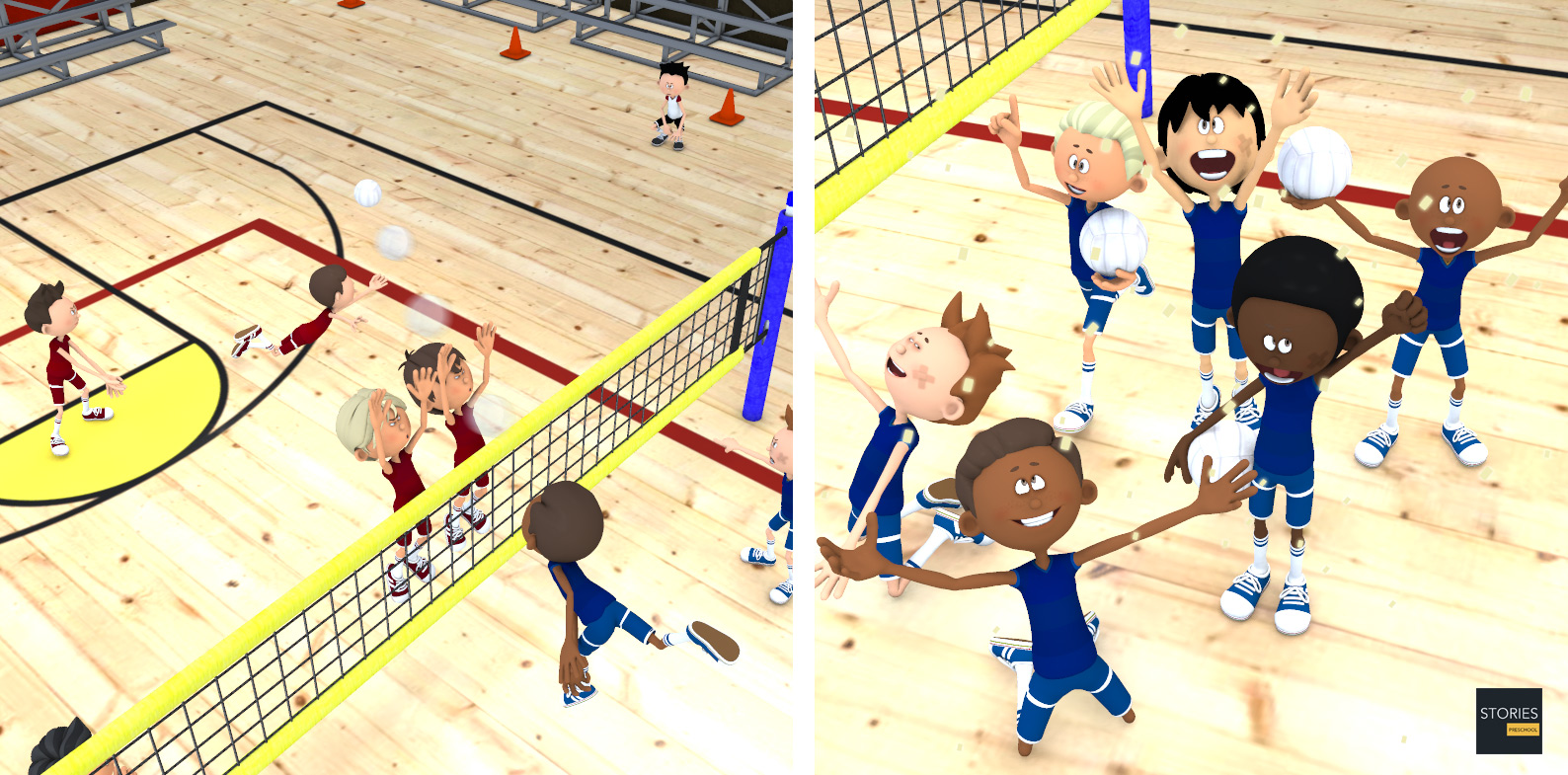 Volleyball | Stories Preschool