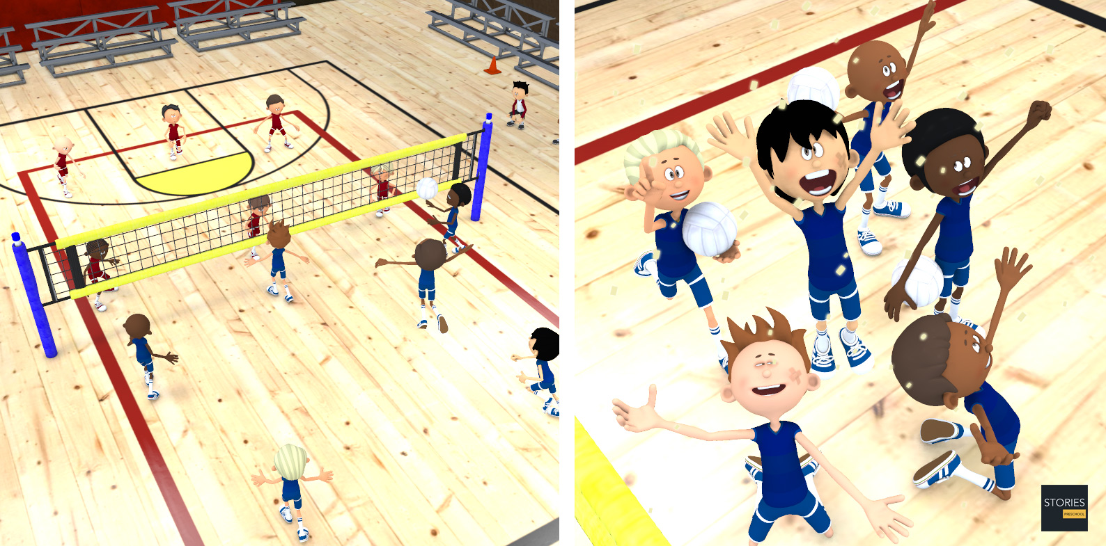 Volleyball | Stories Preschool