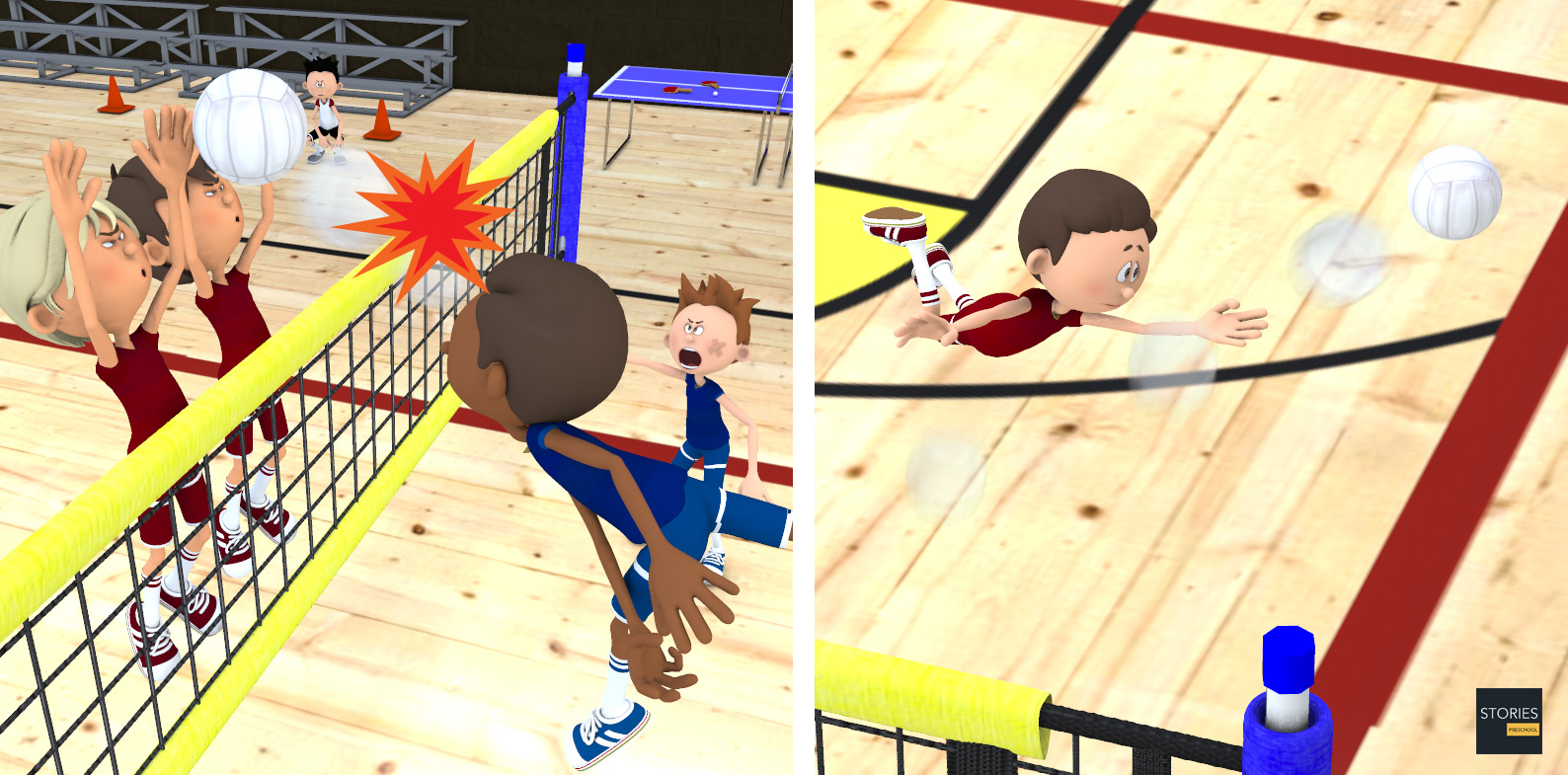 Volleyball | Stories Preschool