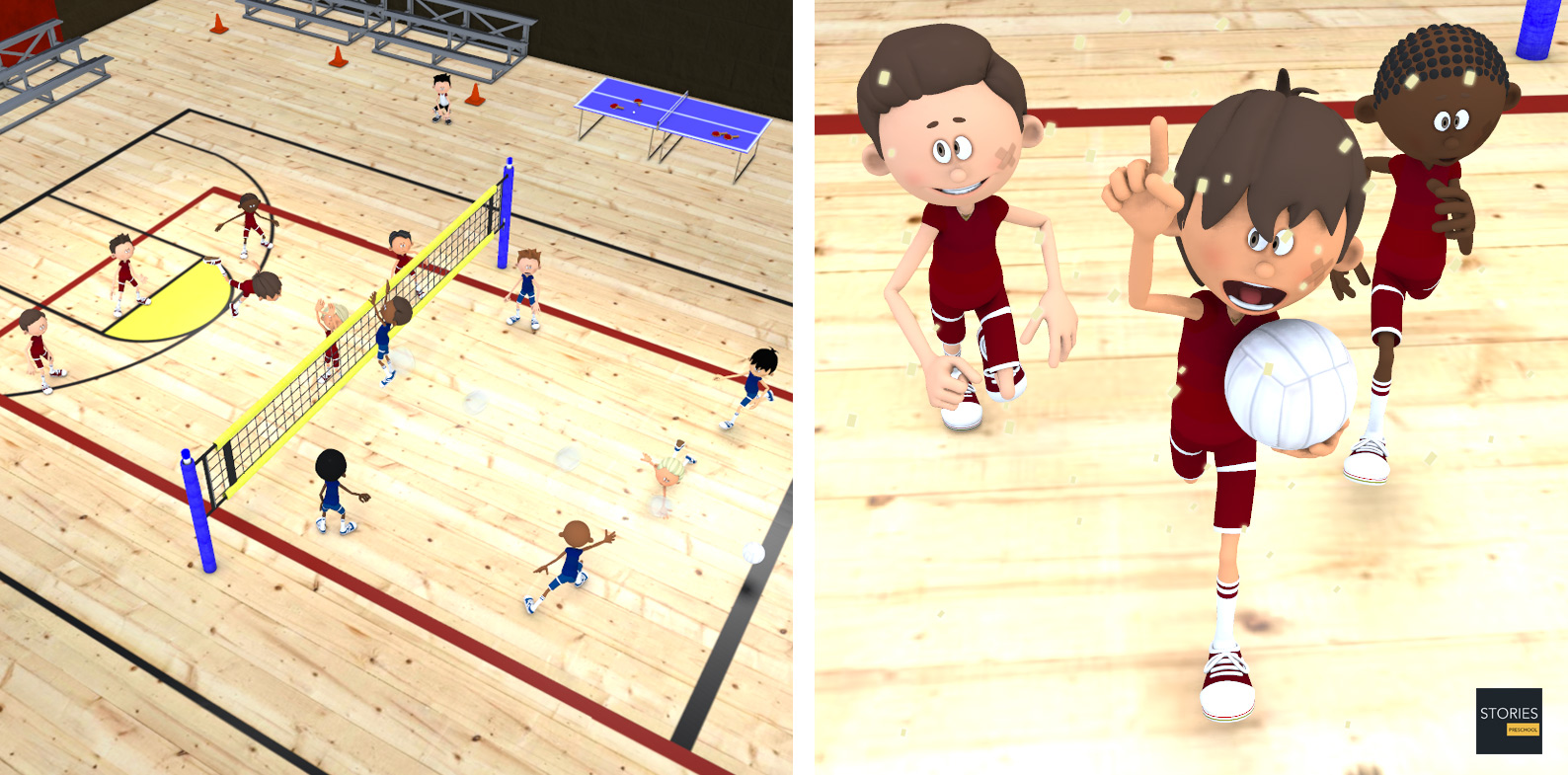 Volleyball | Stories Preschool