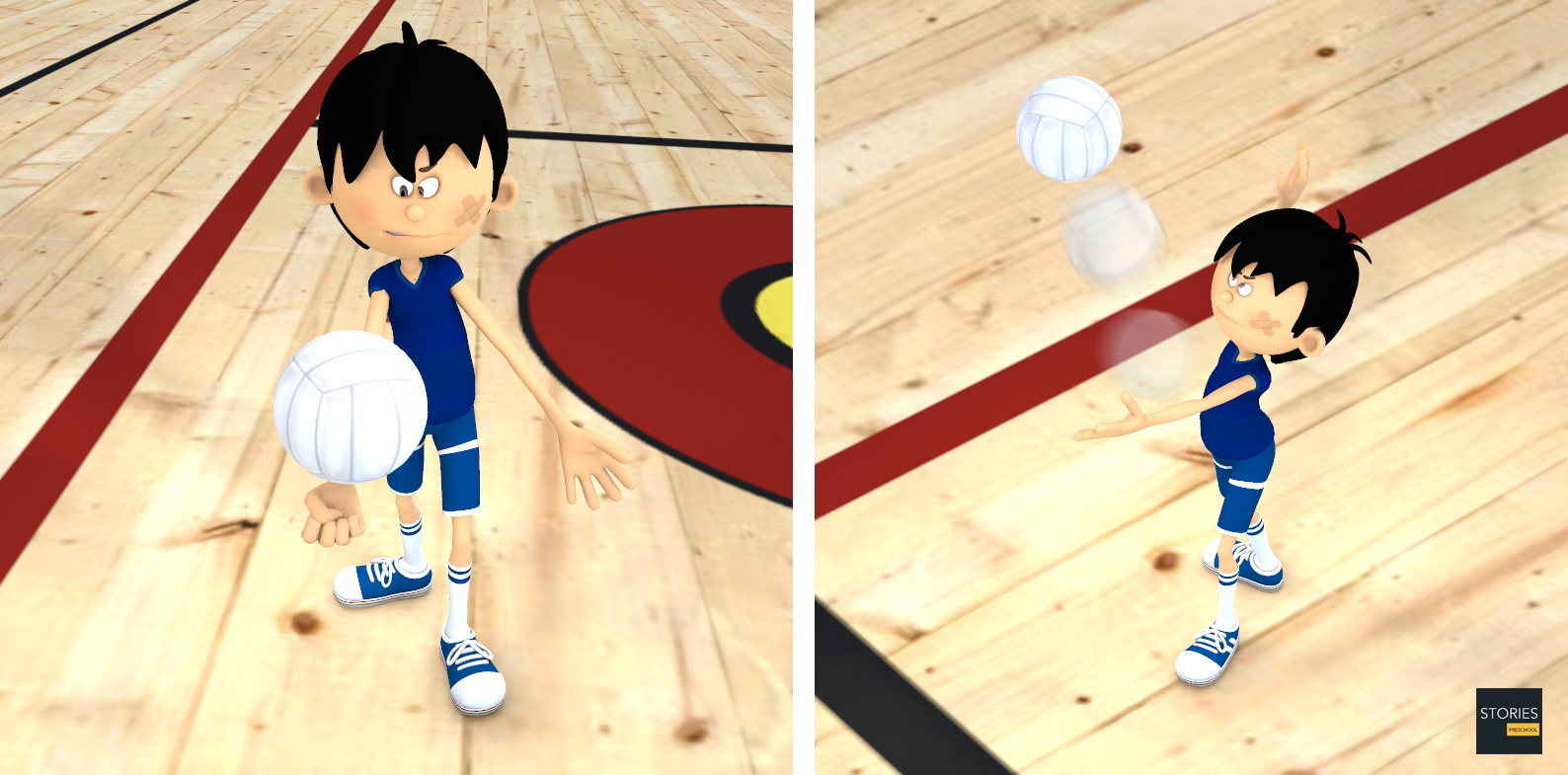 Volleyball | Stories Preschool