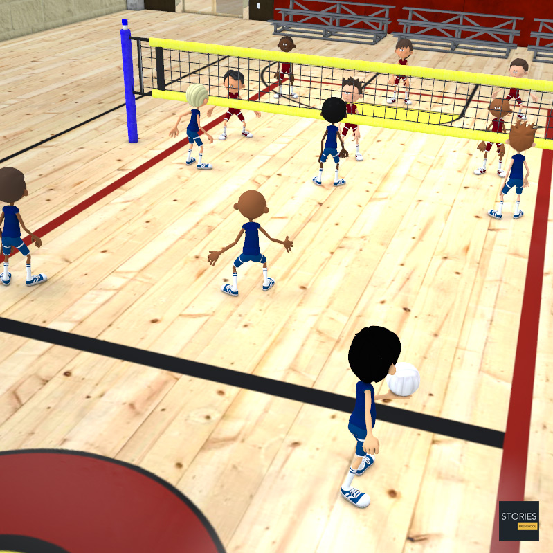 Volleyball | Stories Preschool