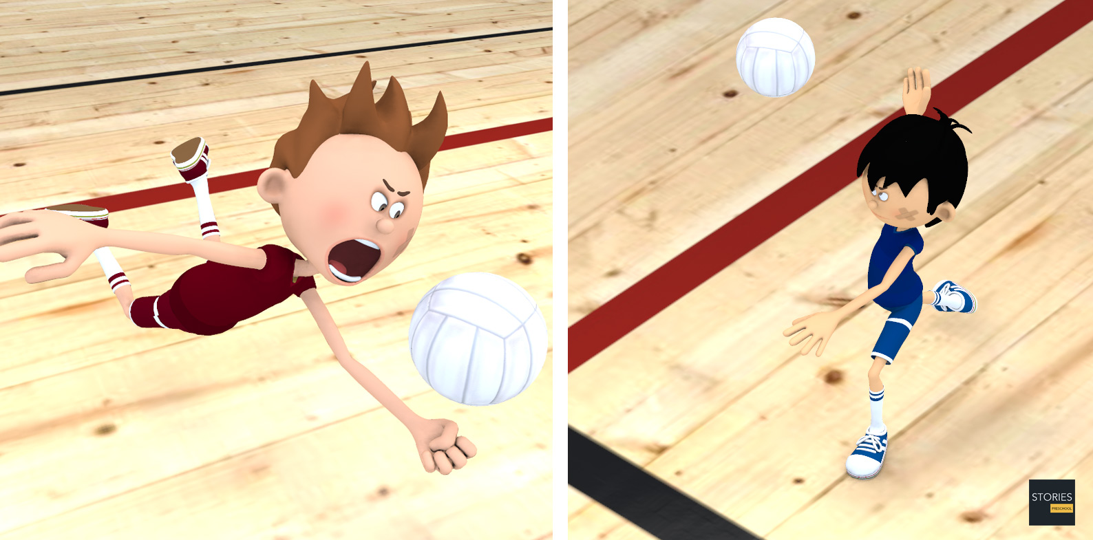 Volleyball | Stories Preschool